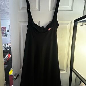 Vixen by Micheline Pitt Black Cozy Swing Jumper